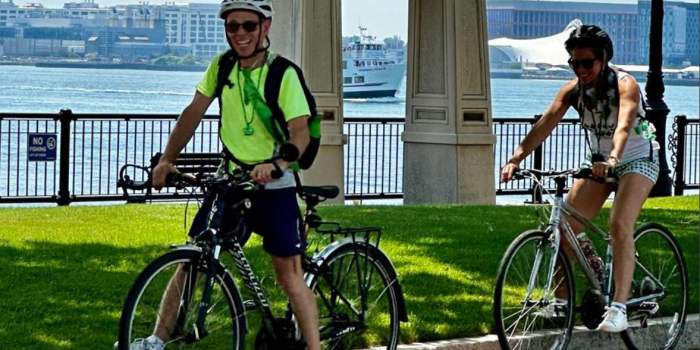 Sortie vélo sur le Minuteman jusqu'a Bedford AR