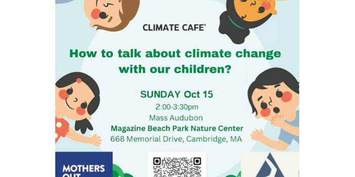 Climate Café en famille : Comment parler du changement climatique avec nos enfants ? 