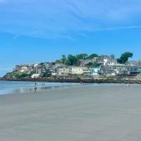Sortie vélo avec plage et pause déjeuner au bord l'eau à Nahant.