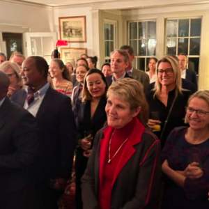 Cocktail à la Résidence de France 2022