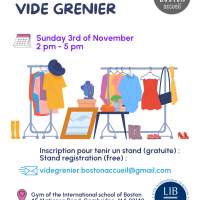 Vide grenier d'automne